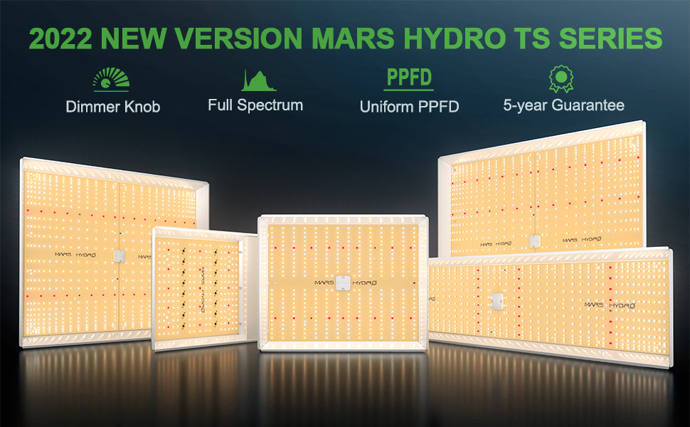 MARS HYDRO TSL 2000 FULL SPECTRUM DIMMABLE 300W LED GROW LIGHT