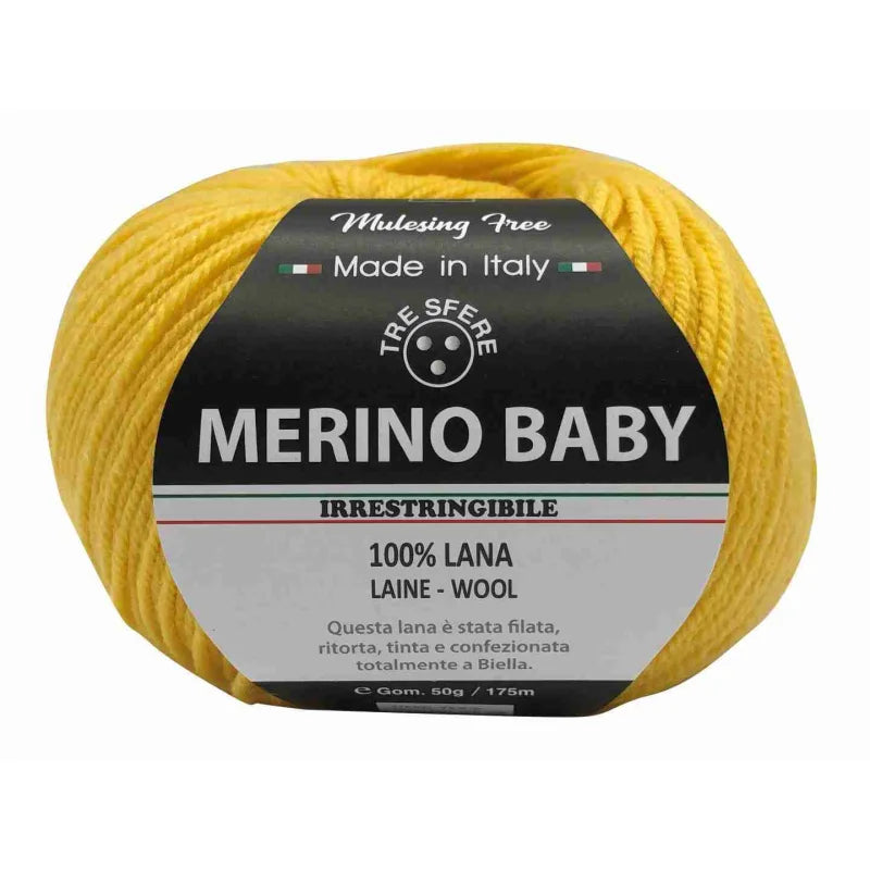 Gomitoli Lana Baby Merinos e Misto Lana di Alta Qualità