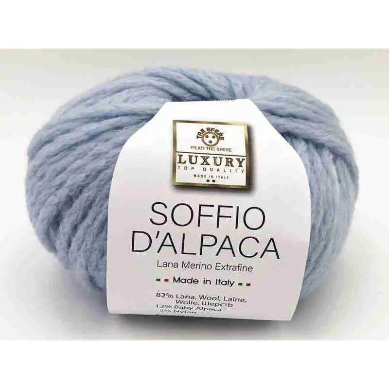 Gonna in lana e alpaca, grigio chiaro