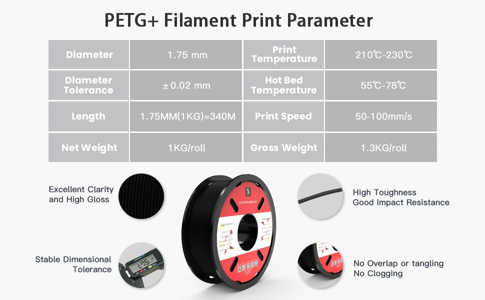 XTZL PETG+3D Printing Filament parameters.jpeg__PID:77c9a008-4504-4e6d-99ca-7b57483b7a3a