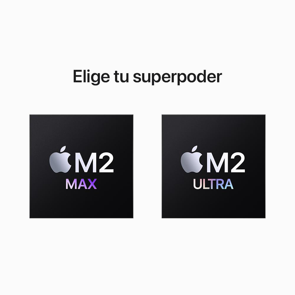 Chip M2 Max de Apple con CPU de 12 núcleos, GPU de 30 núcleos y Neural Engine de 16 núcleos / 32GB / 512 GB