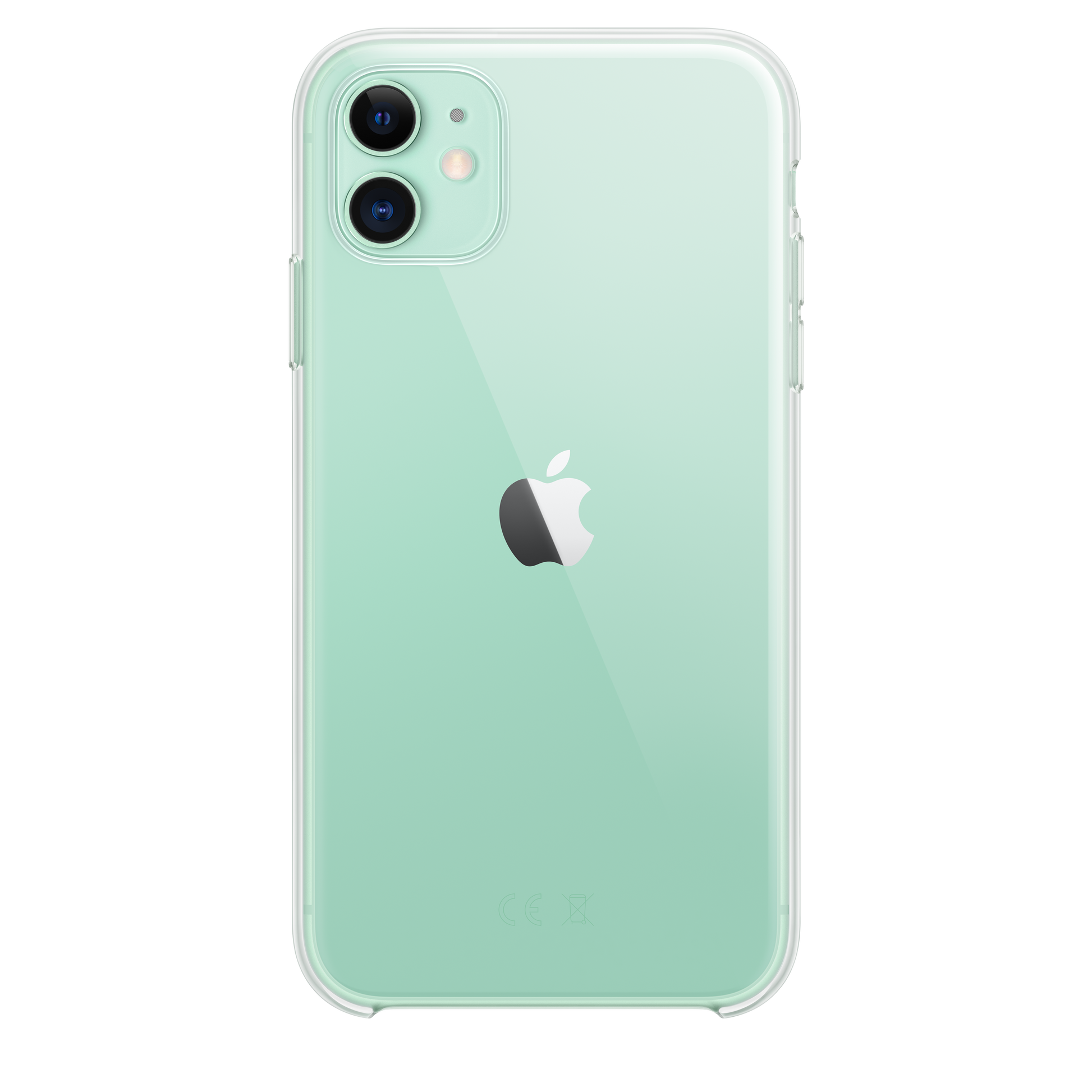 Case Carcasa - Iphone 11 - Transparente Verde