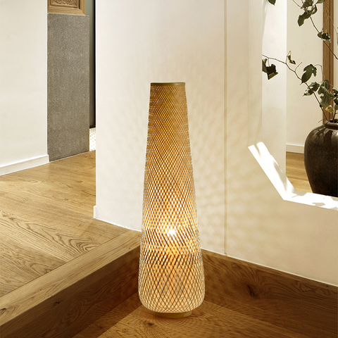 Wooden Floor Lamp