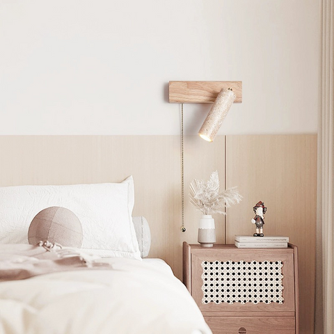 Wooden Wall Lamp