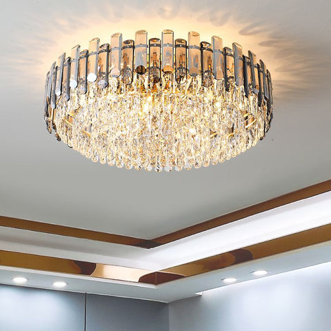 Crystal Flush Mount Light