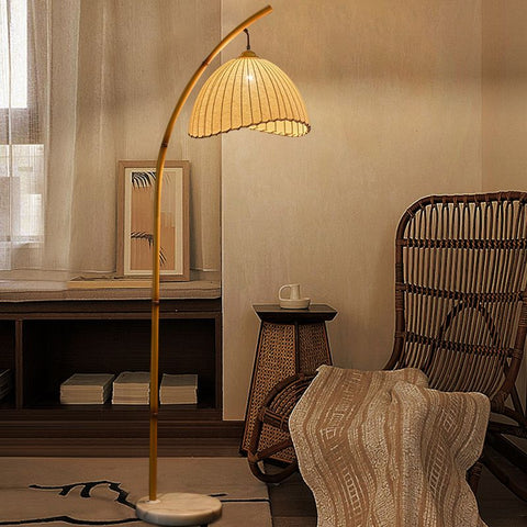 Wooden Floor Lamp