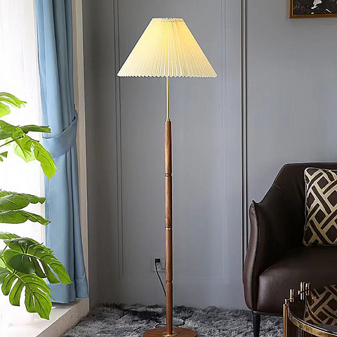 Wooden Floor Lamp