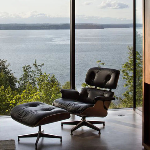 10 Iconic Lounge Chairs with Footstools