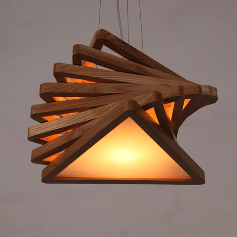 Wooden Pendant Light