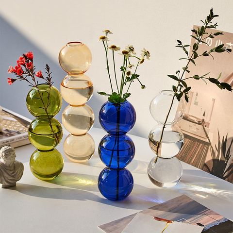 Nordic Glass Vase Terrarium Plant Pot