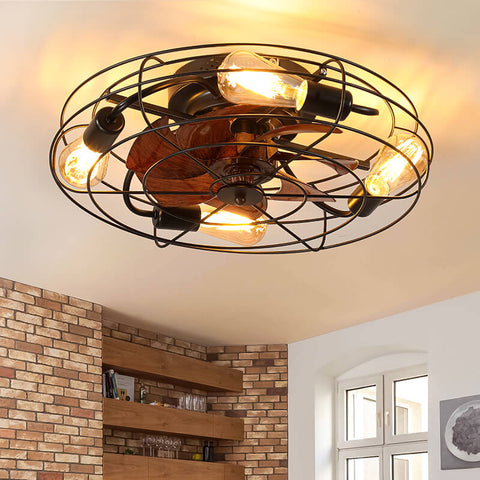 Farmhouse Ceiling Fan with Light
