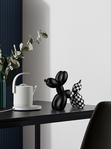 Light luxury balloon dog Figurine