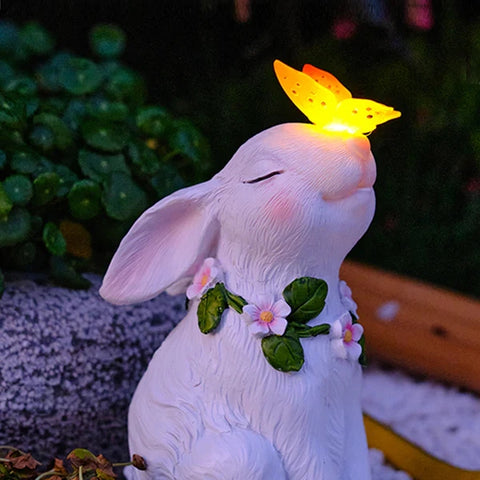 Bunny Rabbit Solar Garden Light