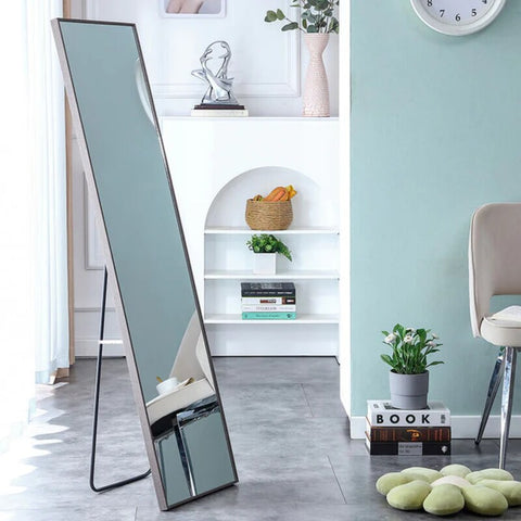 2024 Minimalist Wood Floor Mirrors To Complete Your Dressing Room!