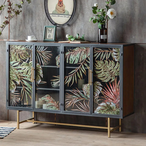 Vintage Painted Sideboard Buffet