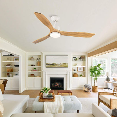 Farmhouse Ceiling Fan with Light