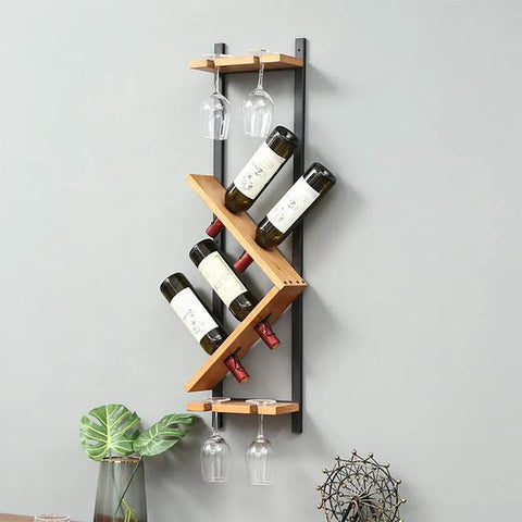 Modern Wooden Wine Rack