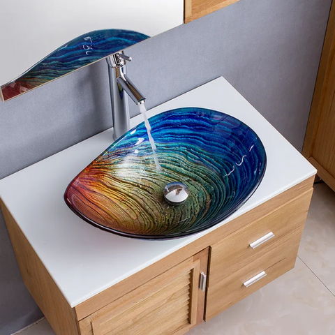 Glass Bathroom Sink