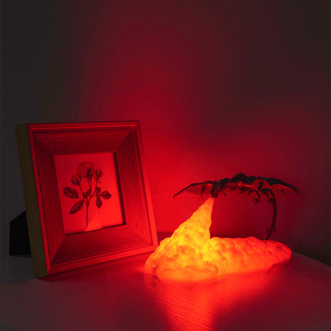 dragon led table lamp