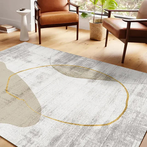 abstract design rug