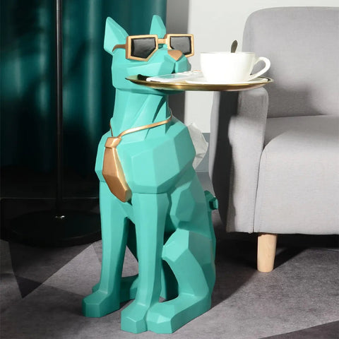 Modern Dog-Shaped Side Table