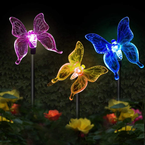 Color Changing Butterfly Garden Light