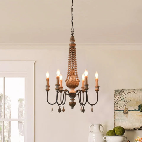 Wooden Chandelier