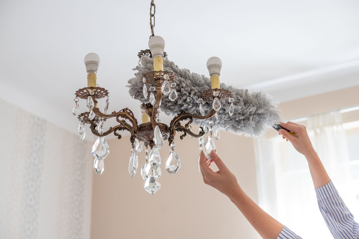 Crystal Chandelier Light Fixture