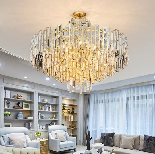 chandeliers as statement pieces