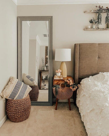 The Best Creative Ways to Style A Floor Mirror