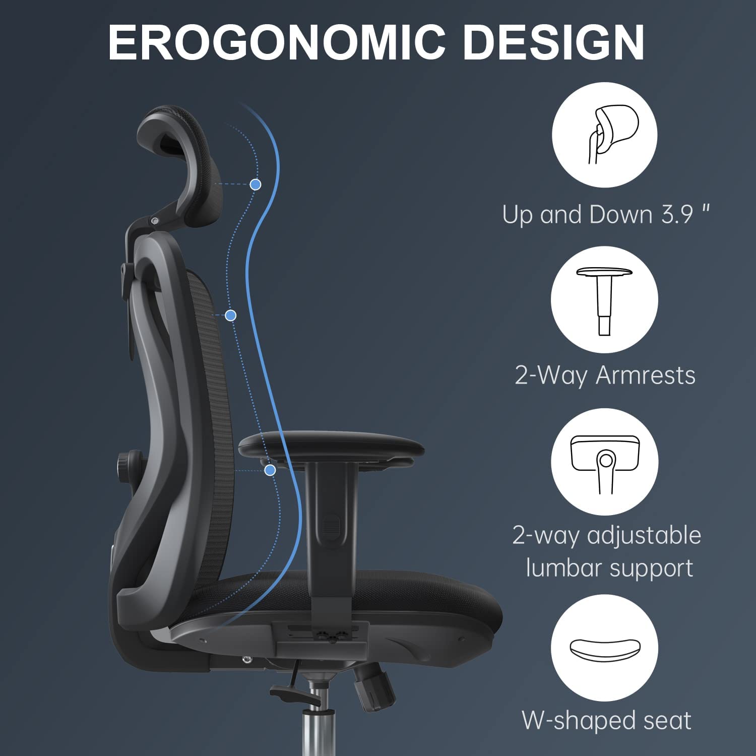 Sihoo M18 Office Chair ergonomic