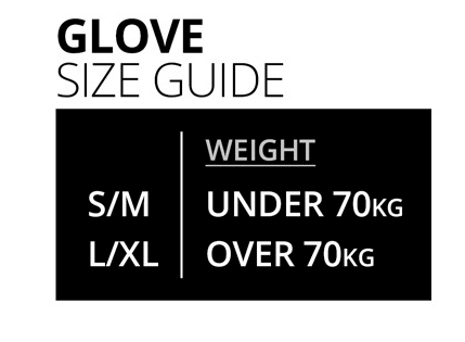 Fumetsu MMA Gloves Size Guide