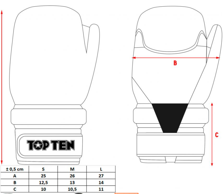 Top Ten Adult Pointfighter Gloves Size Guide