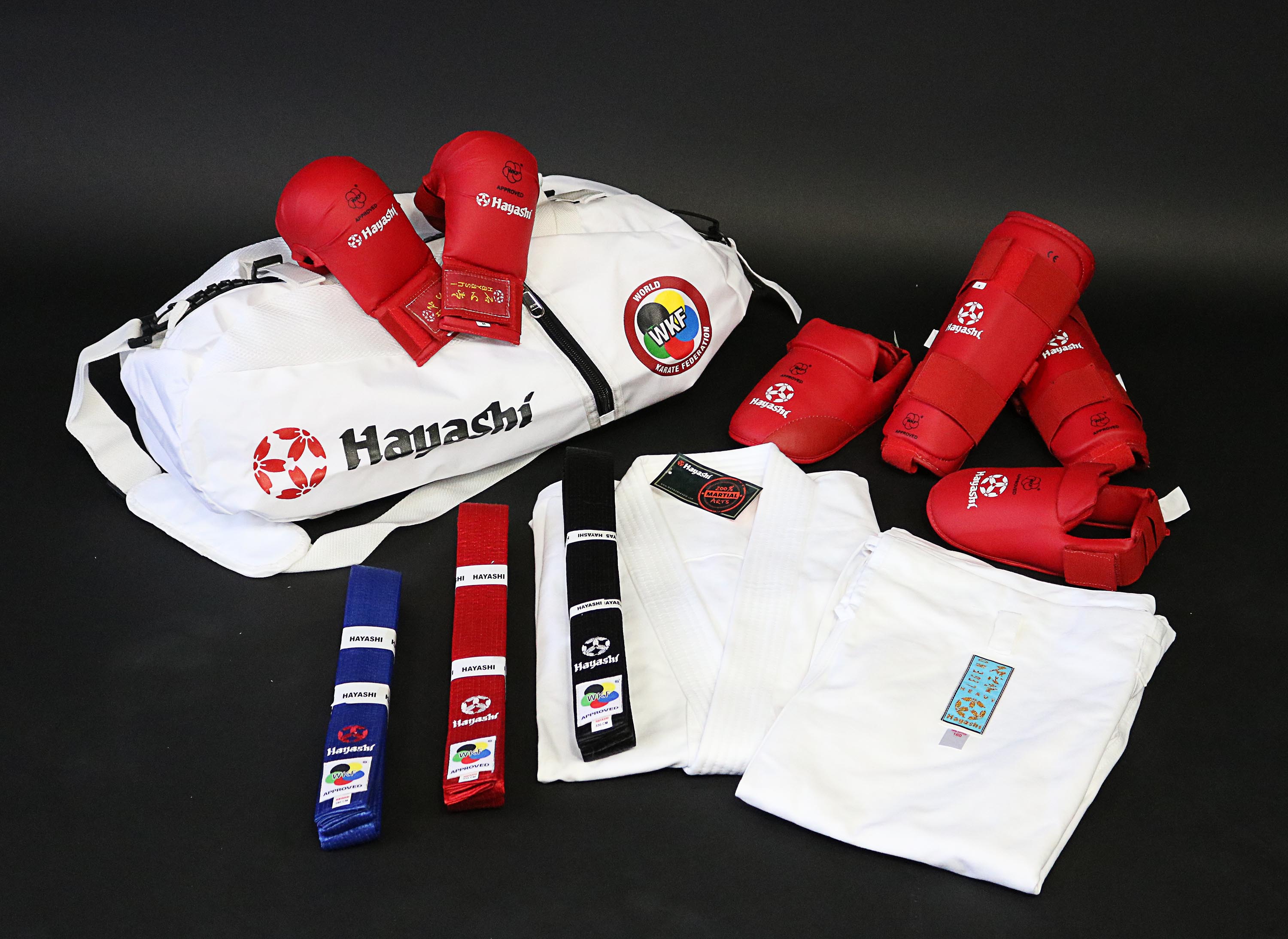 Hayashi WKF “Essential” women protective vest with belly section