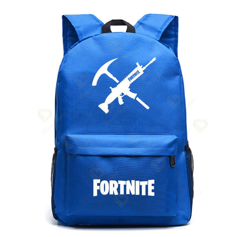 Sac a dos Fortnite bleu