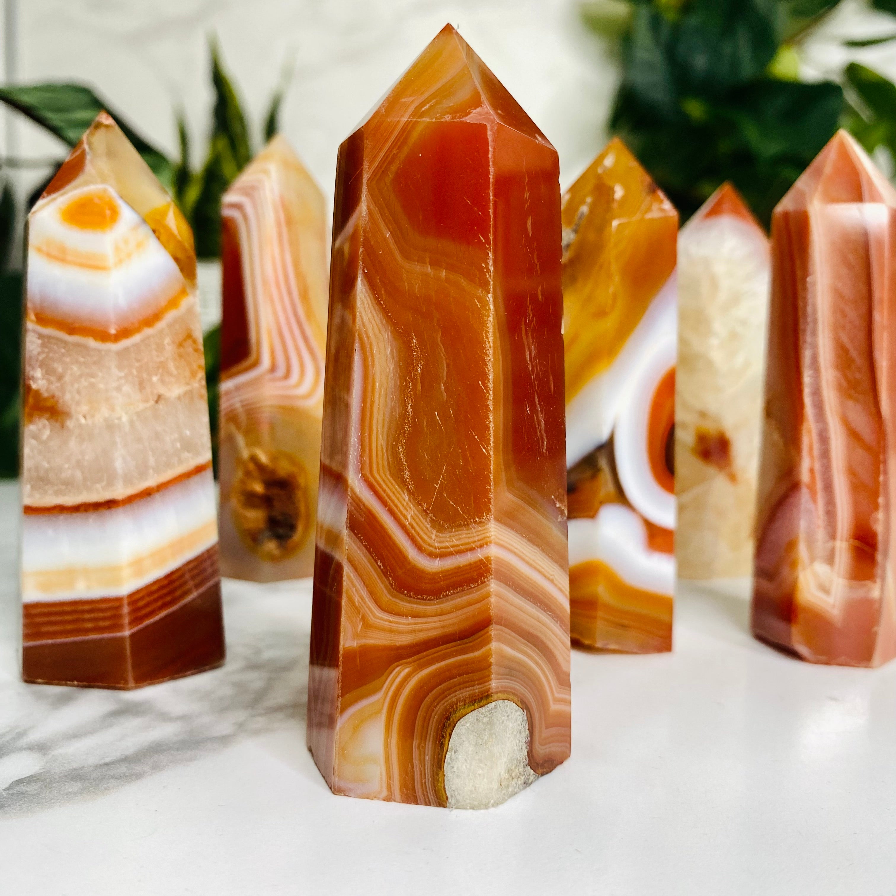 Sardonyx Crystal Towers