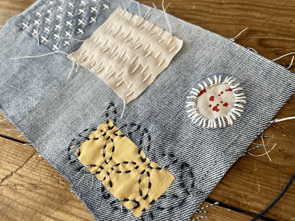 introduction to sashiko workshops @ toast – slow stitch club