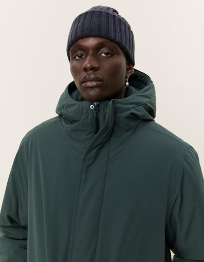 Les Deux MEN Channing Padded Parka Coat Coat 546546-Pine Green