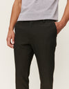 Les Deux MEN Como Suit Pants - Seasonal Pants 505360-Deep Forest/Charcoal