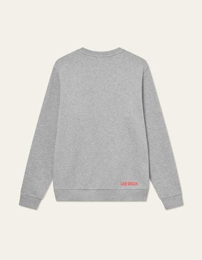 Les Deux CO-LAB Diner Sweatshirt Sweatshirt 320320-Grey Melange