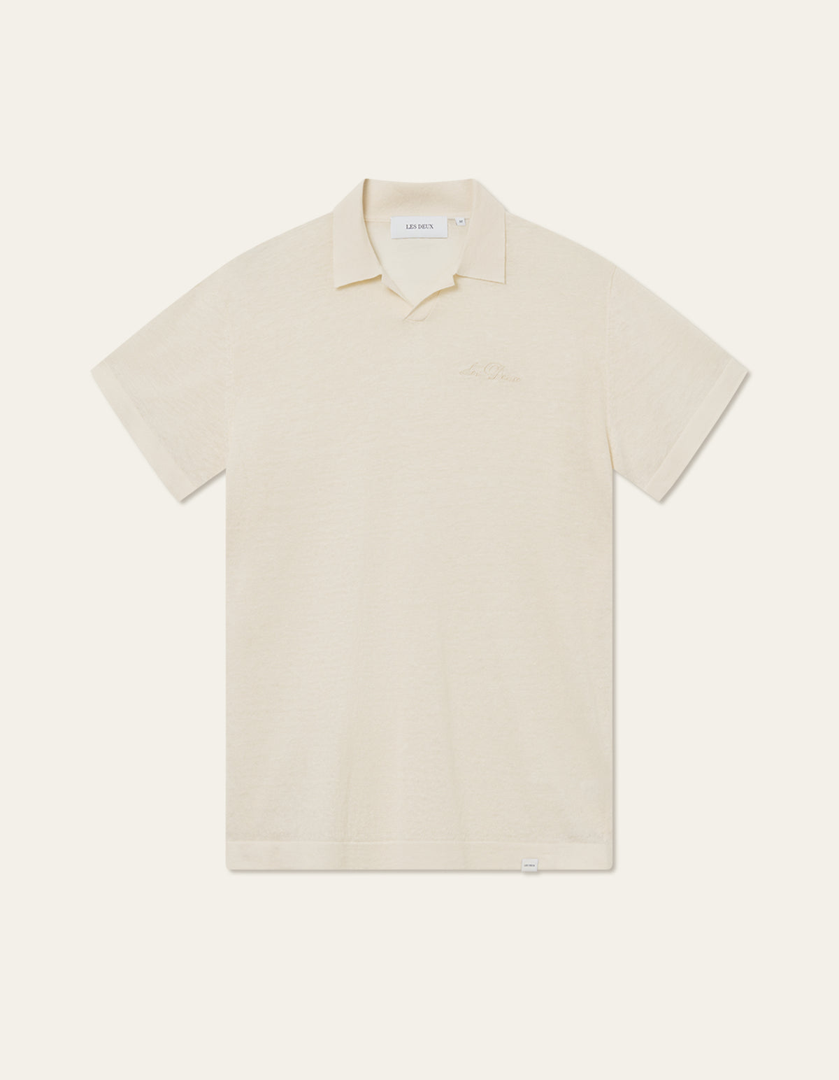 Buy Emmanuel Polo Knit - Mens knitwear in ivory - from