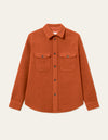 Les Deux MEN Lennon Bouclé Overshirt Overshirt 738738-Terracotta