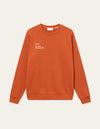 Les Deux MEN Neighborhood Sweatshirt Sweatshirt 738215-Terracotta/Ivory