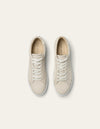 Les Deux MEN Theodor Suede Sneaker Shoes 215215-Ivory