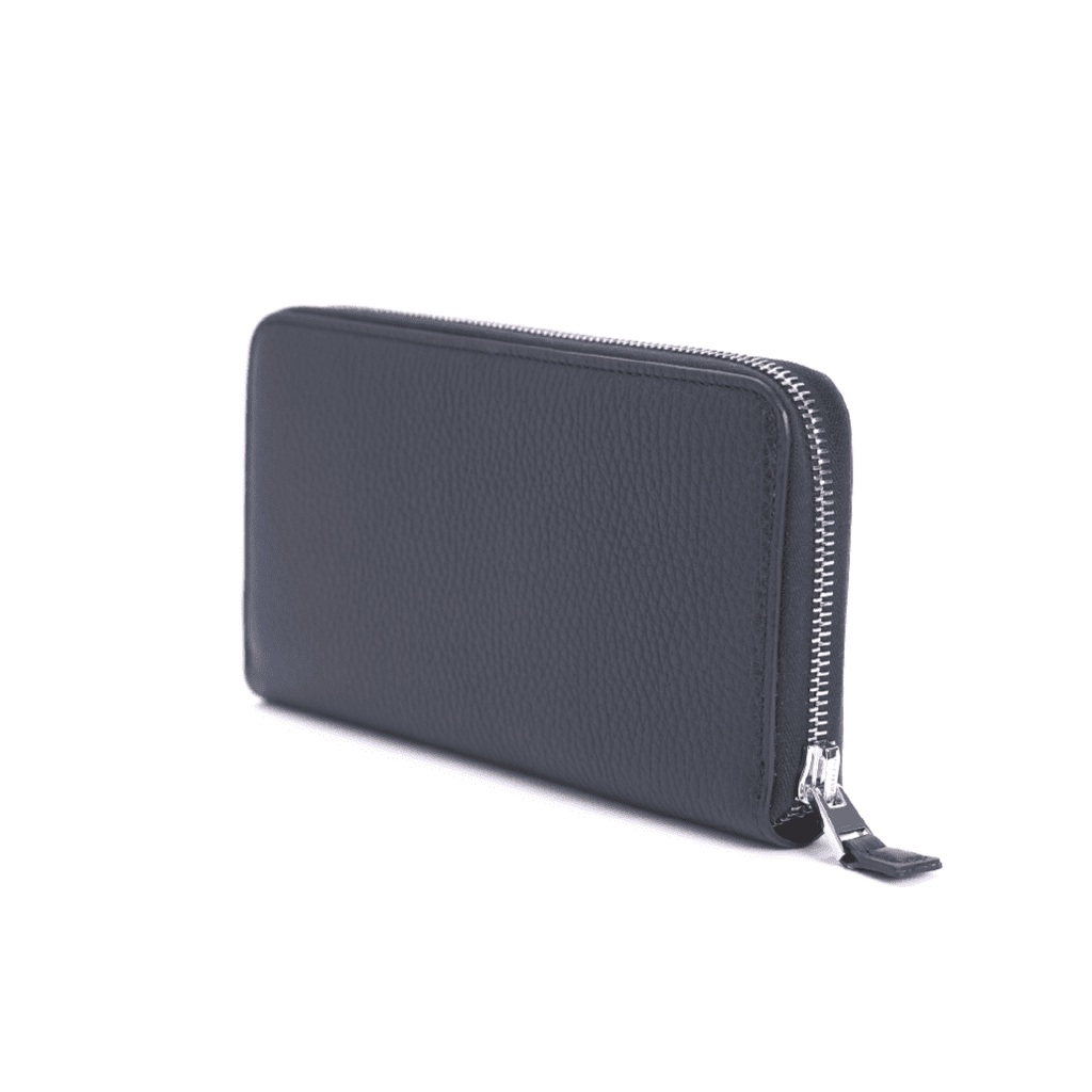 TOM FORD Round Zipper Long Wallet <Navy>