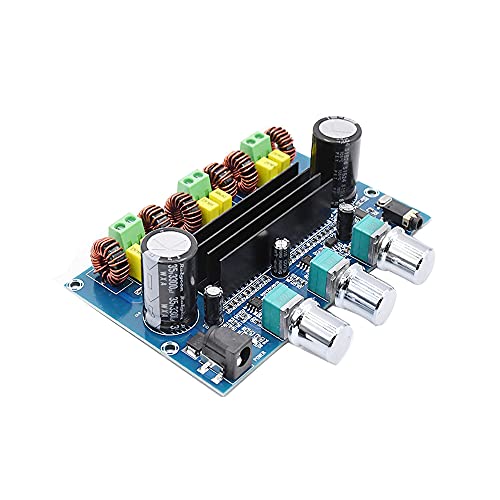 Treedix XH-A305 High-Power Digital Power Amplifier Board TPA3116D2 Digital Power Amplifier 2.1 Channel with AUX