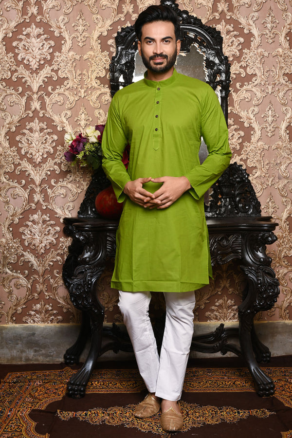 Mehandi Green Gota Patti Work Suit with Dupatta – Talking Threads