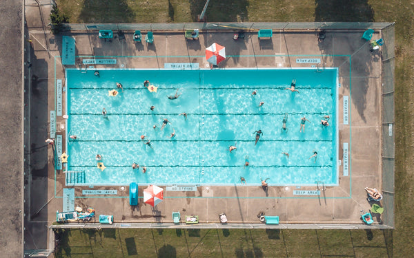 Schwimmbad - Schwimmen lernen - Taucherbrille Kinder