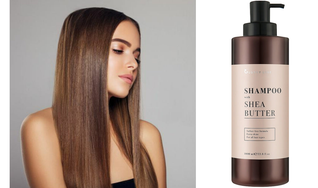 Безсульфатний шампунь з олією Ши для блиску волосся - Clever Cosmetics Glossy Line Shampoo