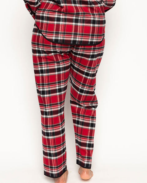 brand Benadrukken Mand Womens Riley Check Pyjama Bottoms | Cyberjammies - Cyberjammies